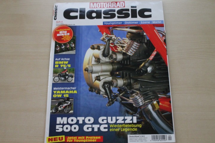 Deckblatt Motorrad Classic (04/2012)